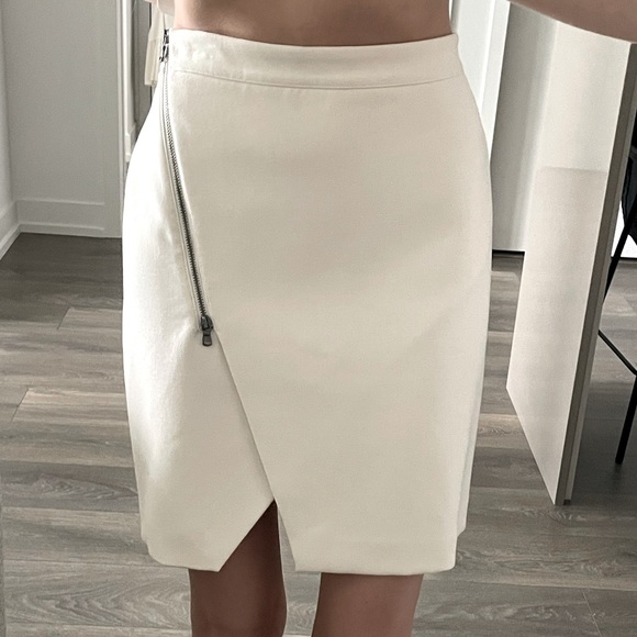 Club Monaco skirt off white size 0 - Picture 1 of 3